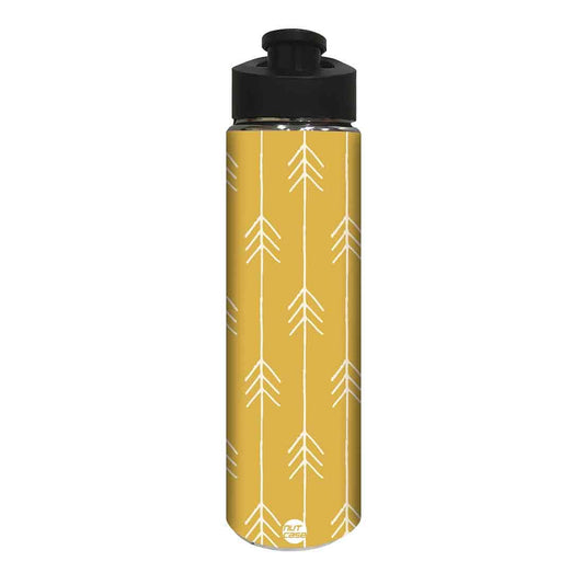 Stainless Steel Sipper Mini Water Bottle for Boy  - Yellow Nutcase