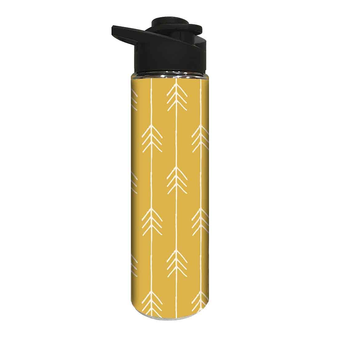 Stainless Steel Sipper Mini Water Bottle for Boy  - Yellow Nutcase