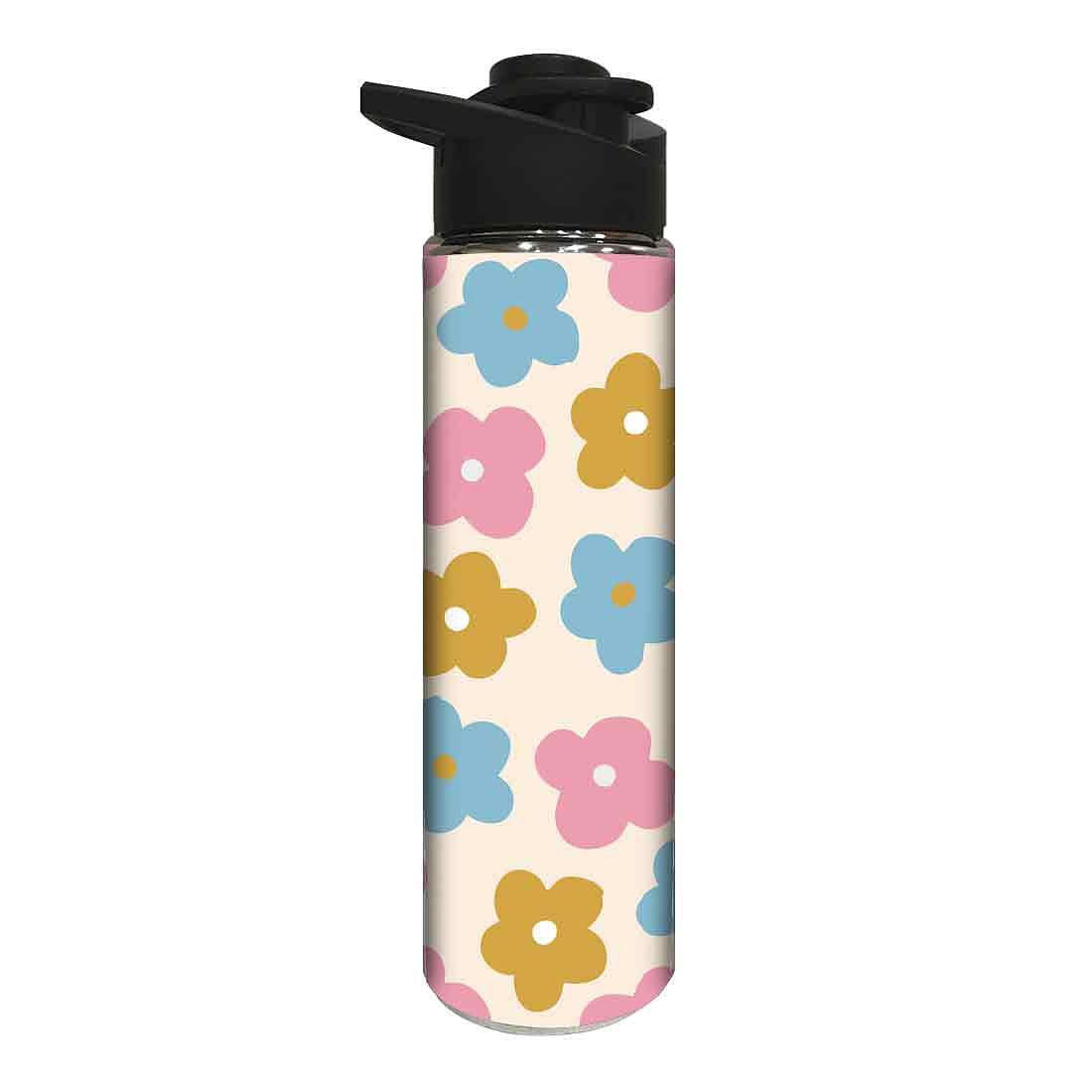 Girls for Designer Stainless Steel Water Bottle - Multicolor Floral Nutcase