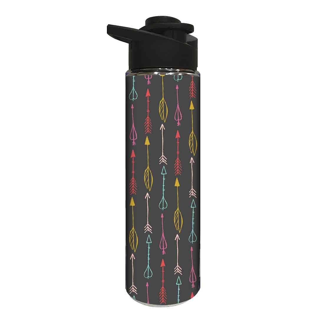 Stainless Steel Water Bottle -  Colorful Arrow Nutcase