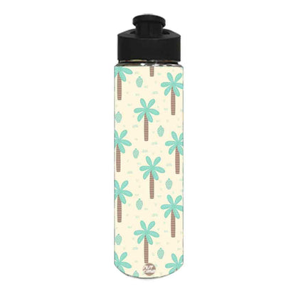 Designer Stainless Steel Water Bottle -  Palm Tree Nutcase