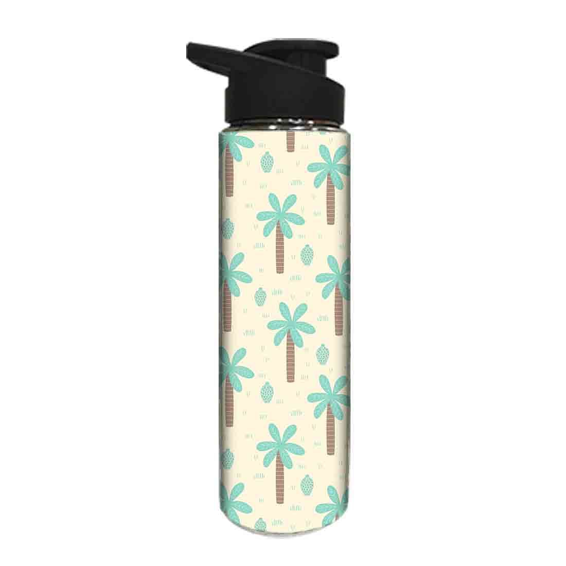 Designer Stainless Steel Water Bottle -  Palm Tree Nutcase