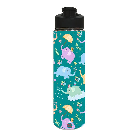 Steel Water Bottle for Kids Birthday Return Gifts -  Elephant Nutcase