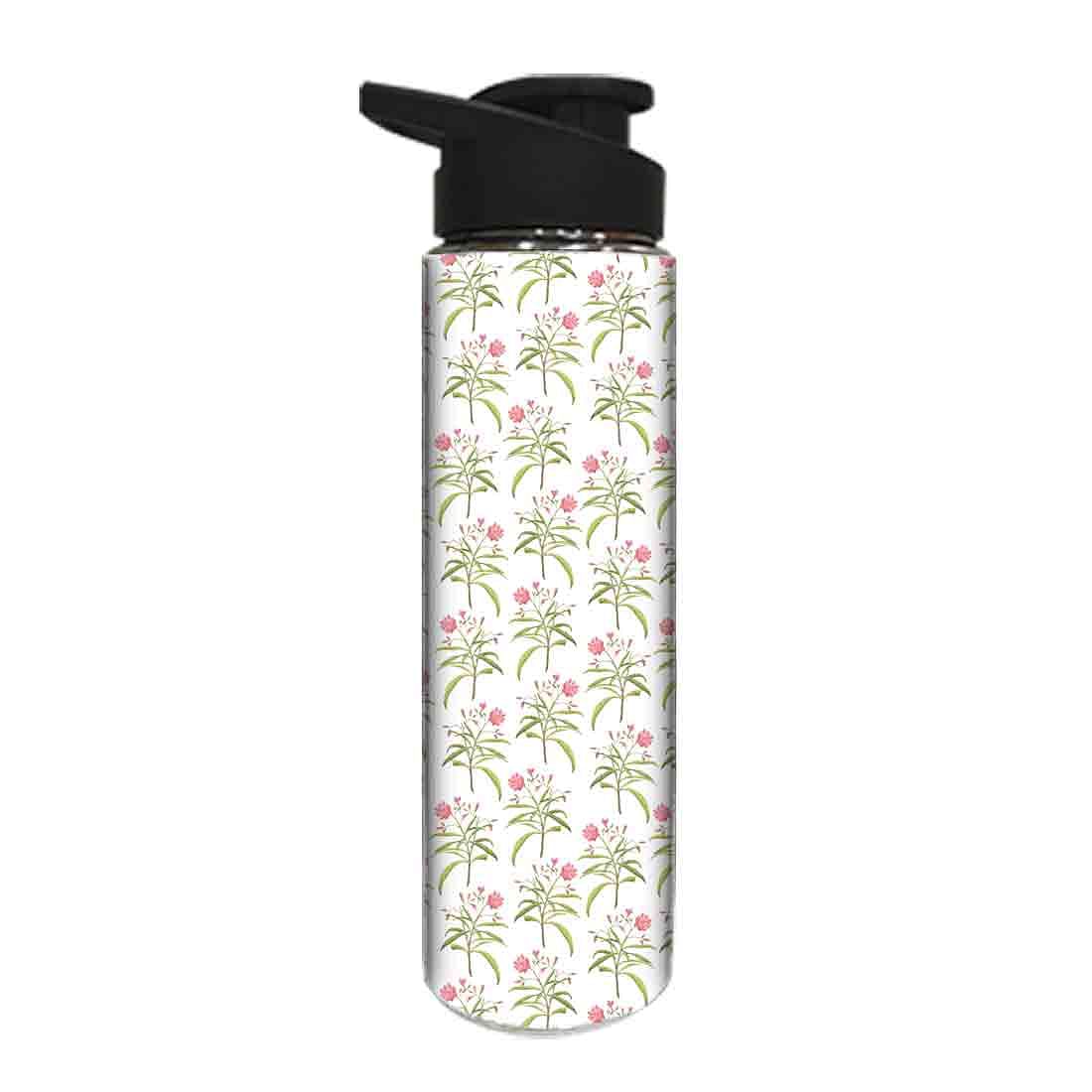 Stainless Steel Sipper Bottle -  Flowers Pattern Nutcase