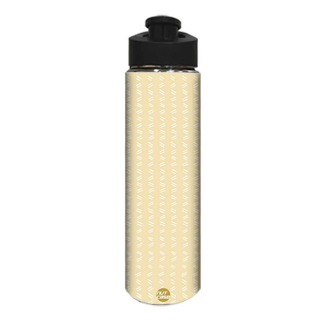 Stainless Steel Water Bottle -  Yellow Shade Nutcase