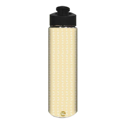 Stainless Steel Water Bottle -  Yellow Shade Nutcase