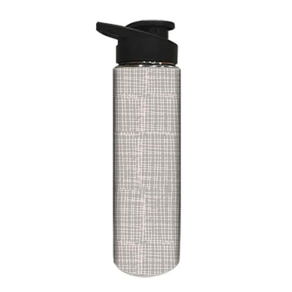 Designer Sipper Bottle for Kids -  Grey Lines Nutcase