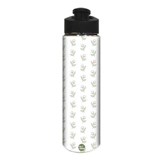 Stainless Steel Water Bottle -  Flower Pattern Nutcase