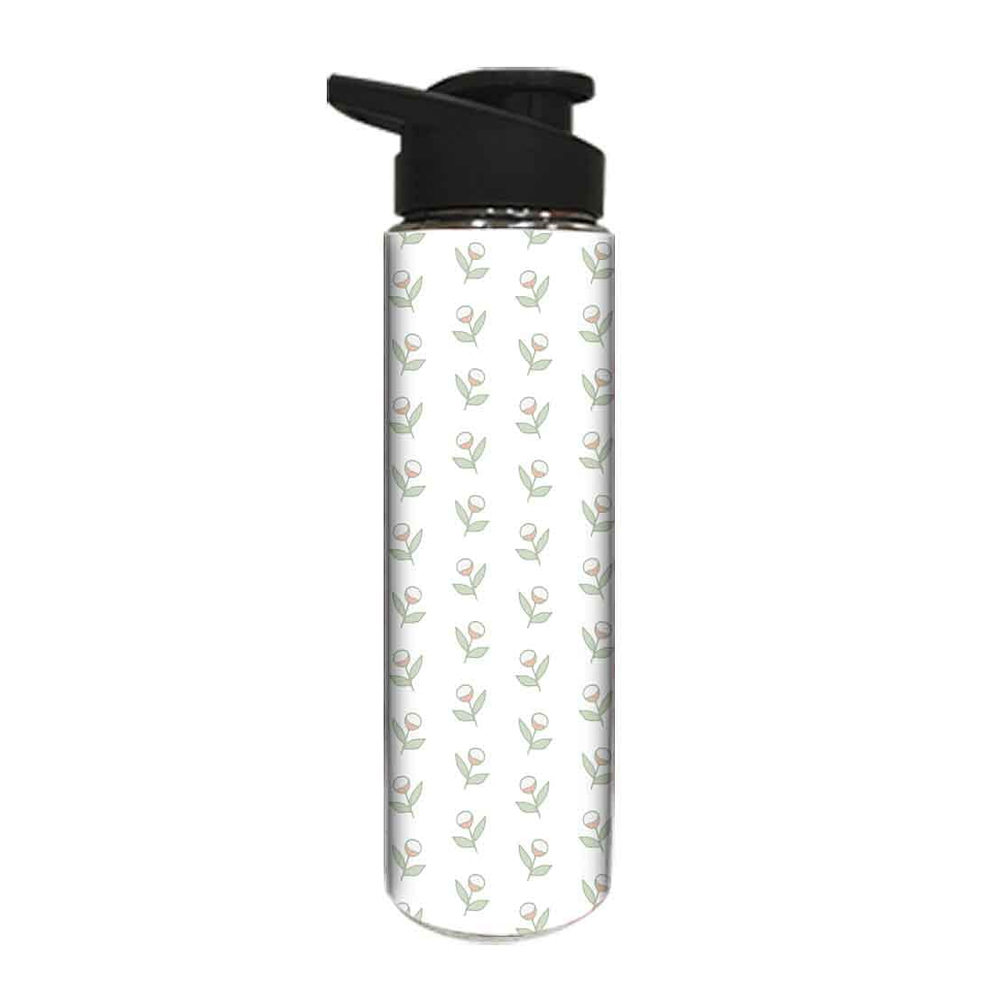 Stainless Steel Water Bottle -  Flower Pattern Nutcase