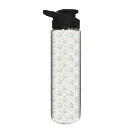 Water Bottle for Kids -  Flower Pattern Nutcase