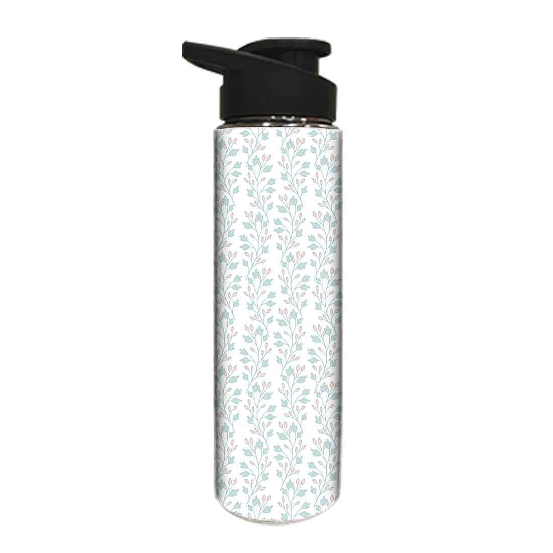 Designer Stainless Steel Water Bottle -  Pattern Floral Nutcase