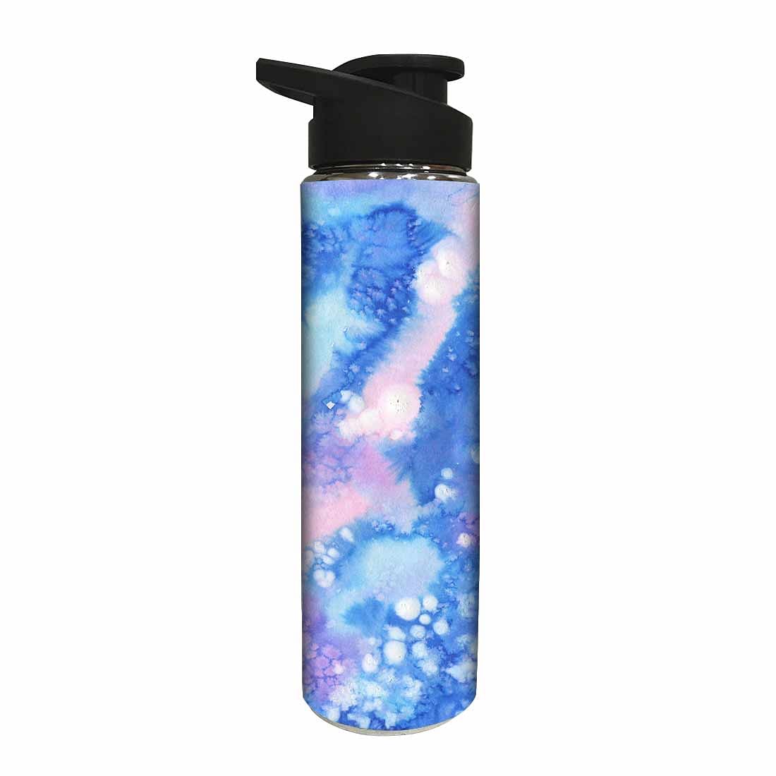 Designer Sipper Bottle for Kids -  Arctic Space Purple Watercolor Nutcase