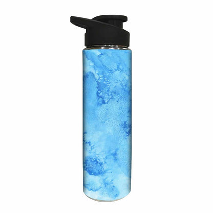 Designer Sipper Bottle for Kids -  Arctic Space Blue Watercolor Nutcase