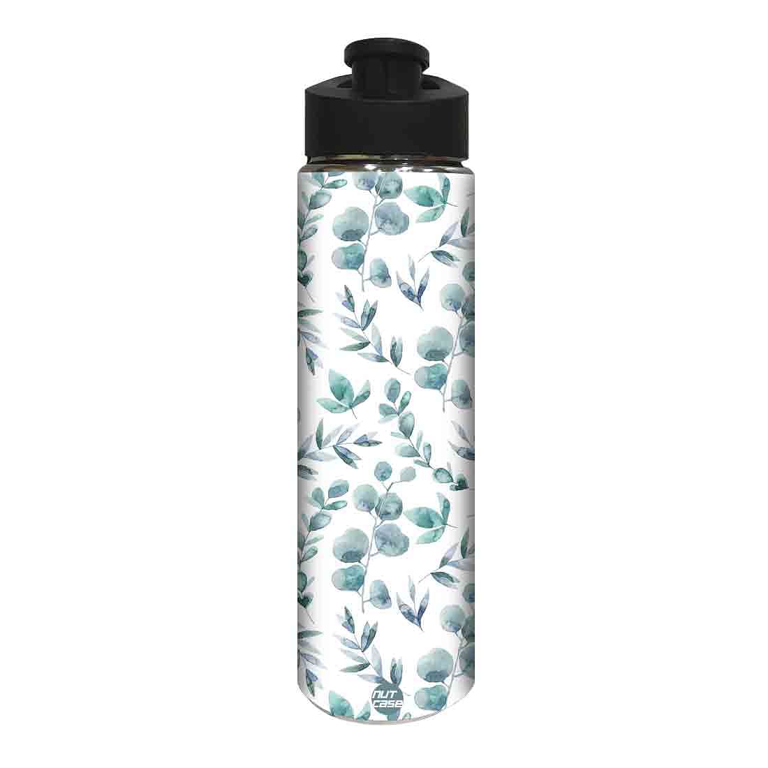 Designer Stainless Steel Sipper Bottle -  Beautiful Leaves Nutcase