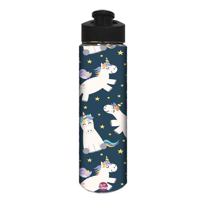Unicorn Sipper Water Bottle  -  White Unicorn Nutcase