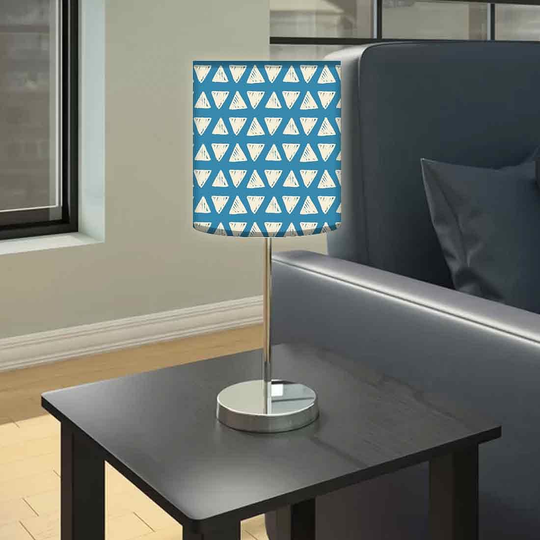 Designer Table Lamp for Living Room Bedside Lamps - Blue Maze Nutcase