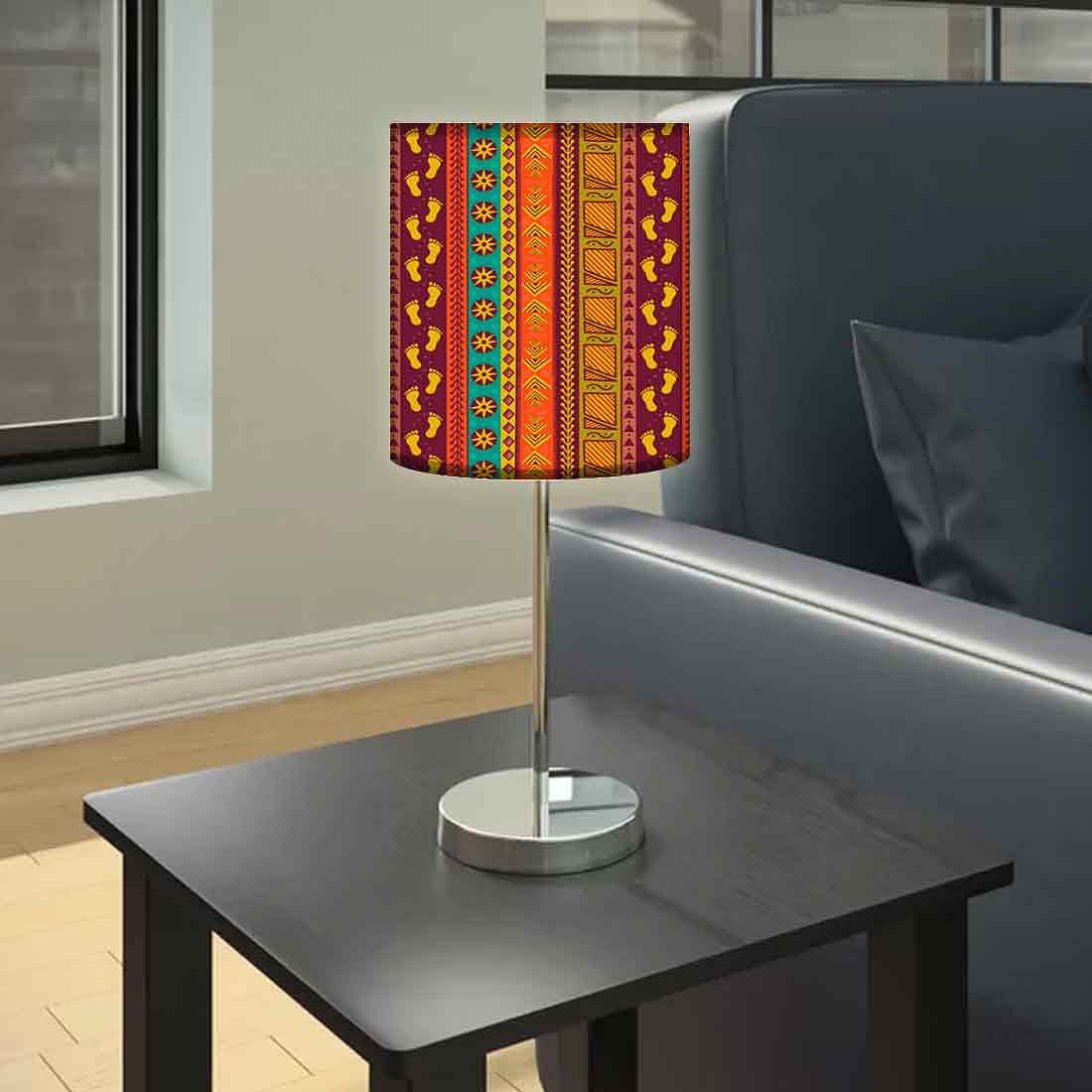 Designer Table Lamp for Living Room Bedside Lamps - Ethnic Designer Nutcase