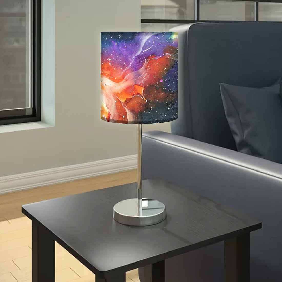 Multi Watercolor Modern Bedside Lamps