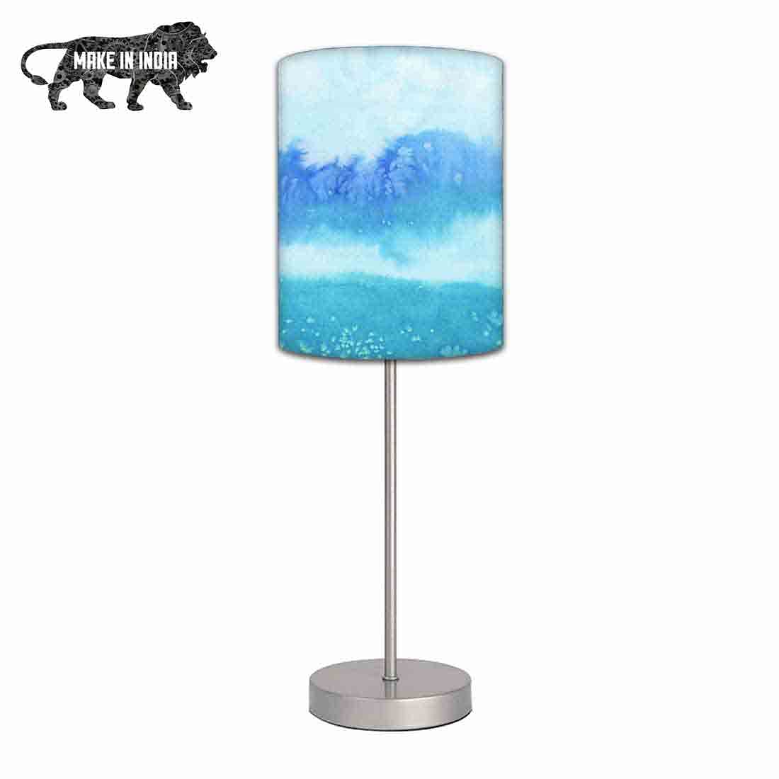 Sky Blue Table Lamps Light for Bedroom Nutcase