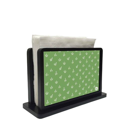 Tissue Paper Napkin Holder Stand - Green Grass Nutcase