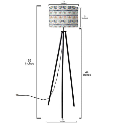 Tripod Floor Lamp Standing Light for Living Rooms - Aztec Nutcase