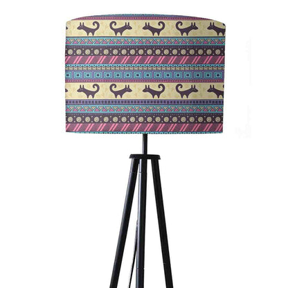 Tripod Floor Lamp Standing Light for Living Rooms - Aztec Nutcase