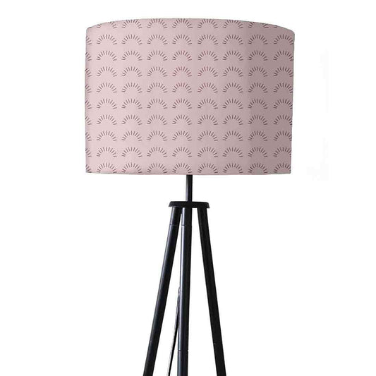 Tripod Floor Lamp Standing Light for Living Rooms - Pink Nutcase