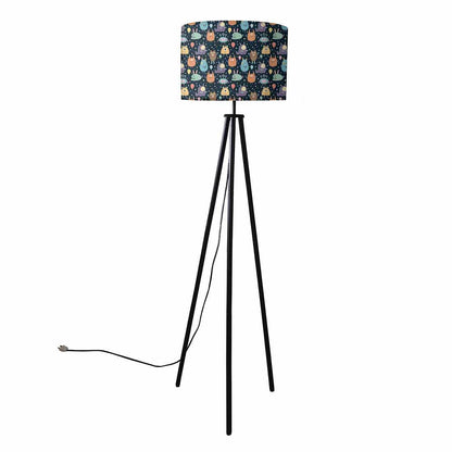 Standing Floor Lamp Tripod Lamps - Cute Monsters Nutcase