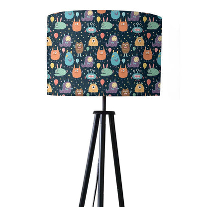 Standing Floor Lamp Tripod Lamps - Cute Monsters Nutcase