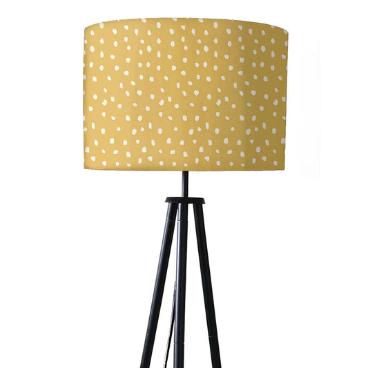 Tripod Floor Lamp Standing Light for Living Rooms -Yellow Love Nutcase