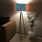 Tripod Floor Lamp Standing Light for Living Rooms -Colorful Branches Nutcase