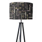 Tripod Floor Lamp Standing Light for Living Rooms -Master Key Nutcase