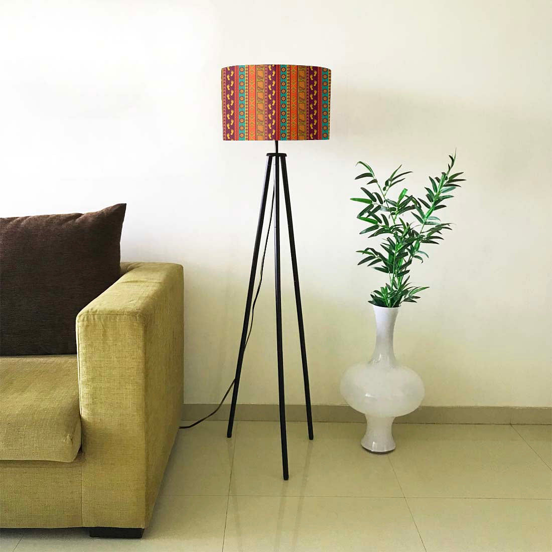 Tripod Floor Lamps Homecentre Light for Living Rooms - Footprint Nutcase