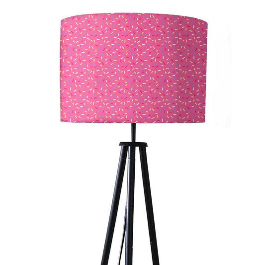 Pink Tripod Floor Lamp Standing Light for Living Rooms Nutcase