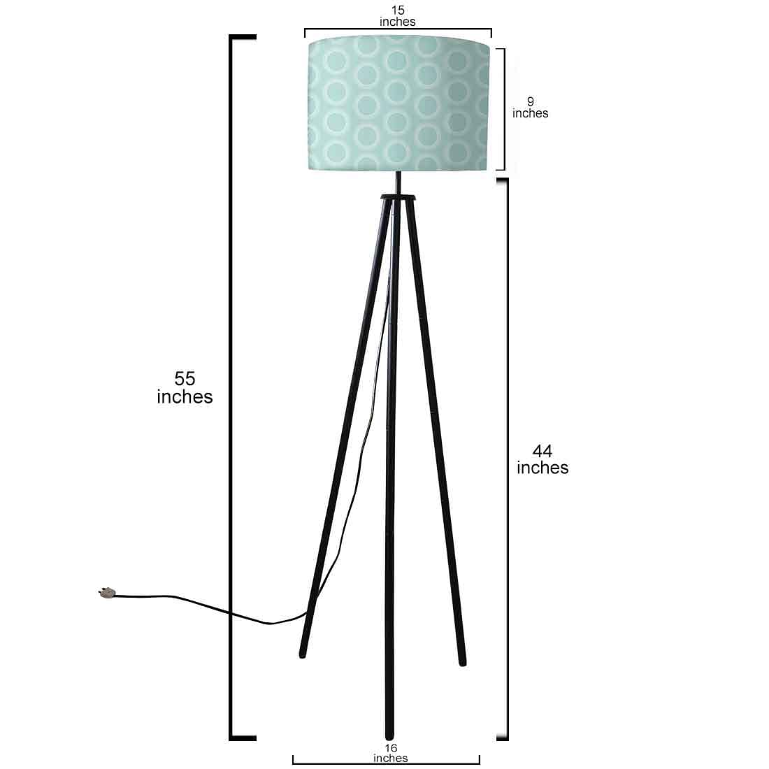 Tripod Floor Lamps Decor Light for Bedroom Nutcase