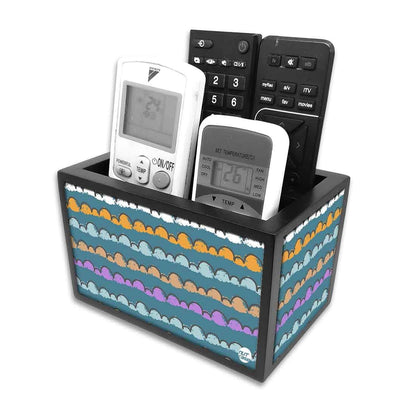 Nice Black Remote Control Holder - Clouds of Color Nutcase