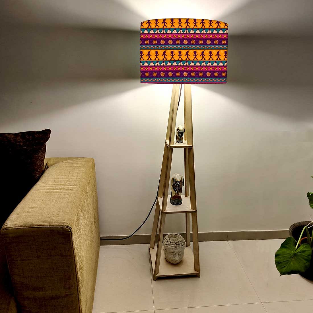 Floor Lamps for Living Room  -   Aztec Purple Nutcase