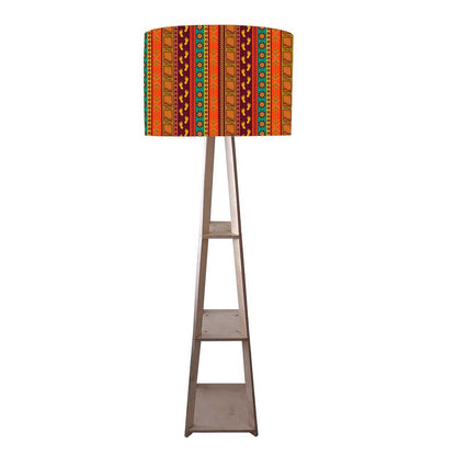 Standing Tripod Lamp  -   Indian Footprint Nutcase