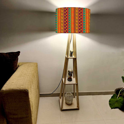 Standing Tripod Lamp  -   Indian Footprint Nutcase
