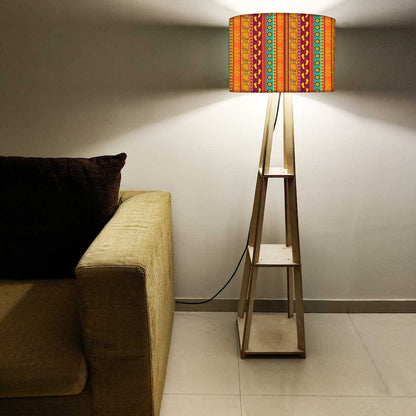 Standing Tripod Lamp  -   Indian Footprint Nutcase