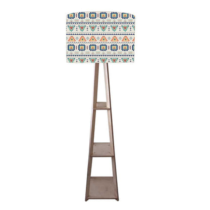 Wooden Tripod Floor Lamp for Living Room - Aztec Nutcase