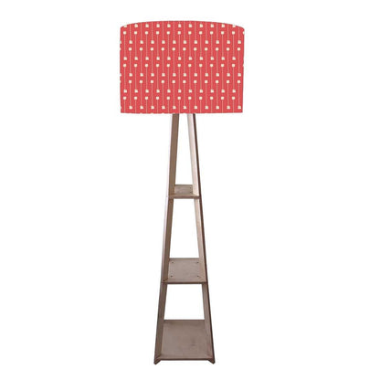 Shelf Tripod Floor Lamp  -   My Mojo Pink Nutcase