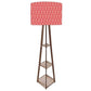 Shelf Tripod Floor Lamp  -   My Mojo Pink Nutcase