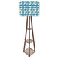 Standing Lamps For Living Room  -   Blue Pattern Nutcase