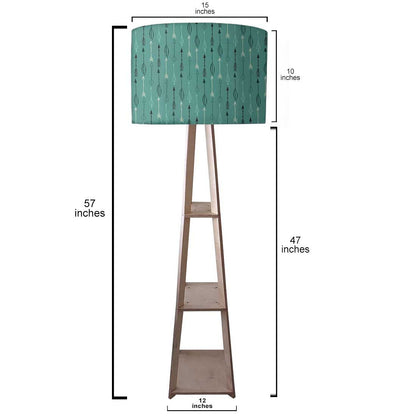 Floor Standing Lamps  -   Shades of Blue Nutcase