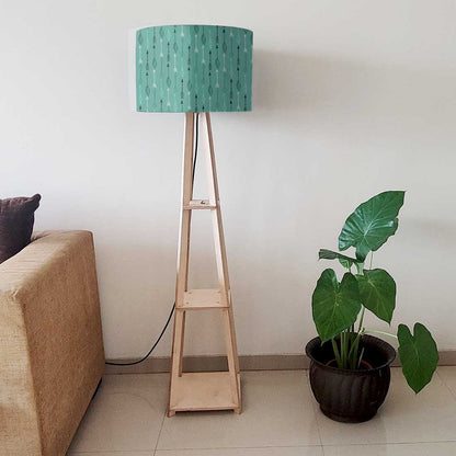 Floor Standing Lamps  -   Shades of Blue Nutcase