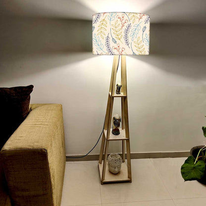 Standing Wooden Tripod Light  -   Twigs Nutcase