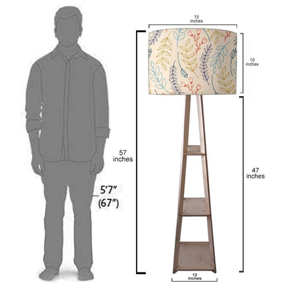 Standing Wooden Tripod Light  -   Twigs Nutcase