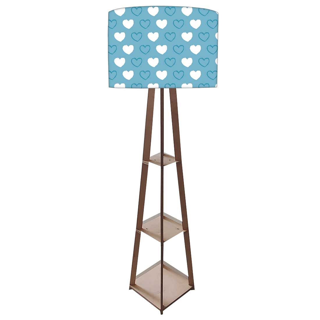 Standing Lamps For Living Room  -   Blue Hearts Nutcase