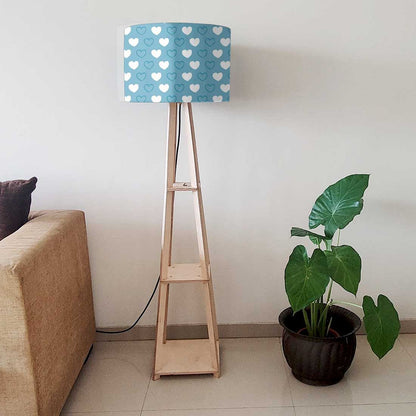 Standing Lamps For Living Room  -   Blue Hearts Nutcase